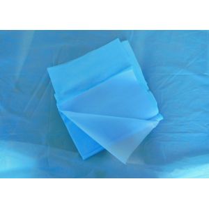 Customized Size Disposable Medical Drapes / Patient Surgical Sheets Hospital Use