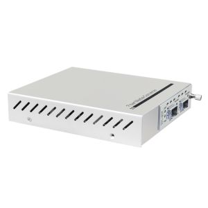 China SFP To SFP 125M To 4.25G Fiber Media Converter Web SNMP Management 3R Repeater on sale