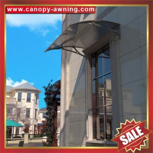 excellent diy polycarbonate awning canopy shelter with cast aluminum bracket arm