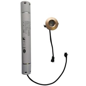 Aluminous Casing 3W Rechargeable Emergency Light IP20 High Brightness