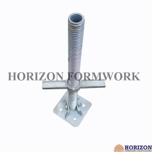 China Swivel Scaffold Screw Jack ACME Trapezoidal with Painted Finishing on sale