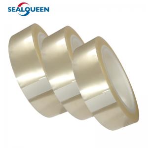 Cheap SEAL QUEEN Clear Easy Tear Tape PET Self Adhesive Transparent Tape for sale