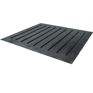 Wide Ribbed Pattern Ramp Agricultural Rubber Matting And Safety Surfacing