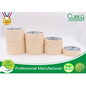 Cheap Automotive High Temperature Paint Colored Masking Tape with Natural Rubber Adhesive for sale