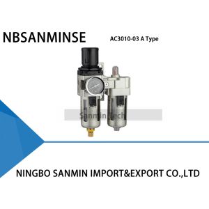 Aluminium Alloy air FRL unit AC2010 AC4010 Two Units air source units