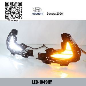 Hyundai Sonata 2020 LED DRL day time running lights driving daylight factory