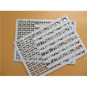 Cheap HASL PCB with 2 Types of Design In a Panel To Save Money with white soldermask for sale