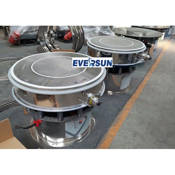 0-10t/H Stainless Steel 304 / 316L Ultrasonic Sieving Machine 600-2000mm Screen Size