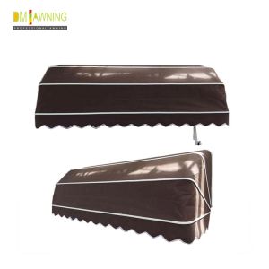 Aluminium Retractable Window Awnings Patio Sun Control Retractable Shades