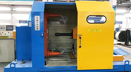 Quality PLC Control Cantilever Single Arm Type Cable Stranding Machine Cored Wire Cabling Machine wholesale