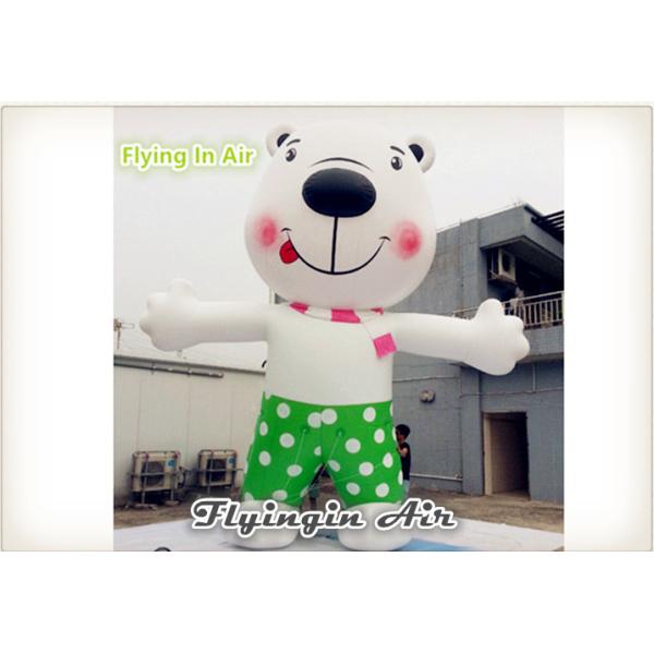 PVC Inflatable Polar Bear Inflatable Helium Ball for Advertisement