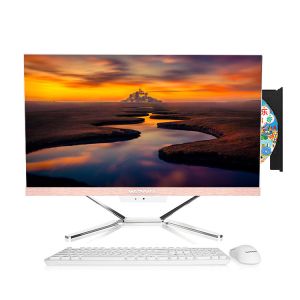 Computer Monoblock I9 Aio Pc 23.8 Desktop All In One 9.5mm Dvd All In One