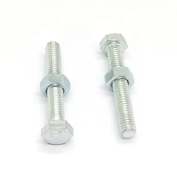 Grade 4.8/8.8/10.9/12.9 MOQ 1000 Pieces Threaded Stud Bolts with Polishing