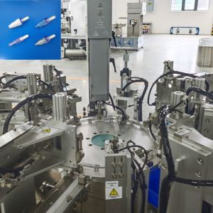 China Stainless Steel And Aluminum Alloy Medical Product Assembly Machine For Infusion Needless Connector Assembly Machine on sale