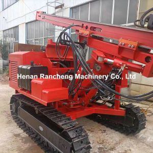 20-100m Depth Crawler Hydraulic Solar Pile Driver Both Rotary And Hammer