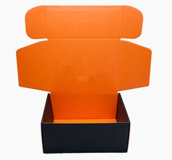 Eco Friendly Food Packing Boxes Custom Colored Printed Flat Corrugated Packaging