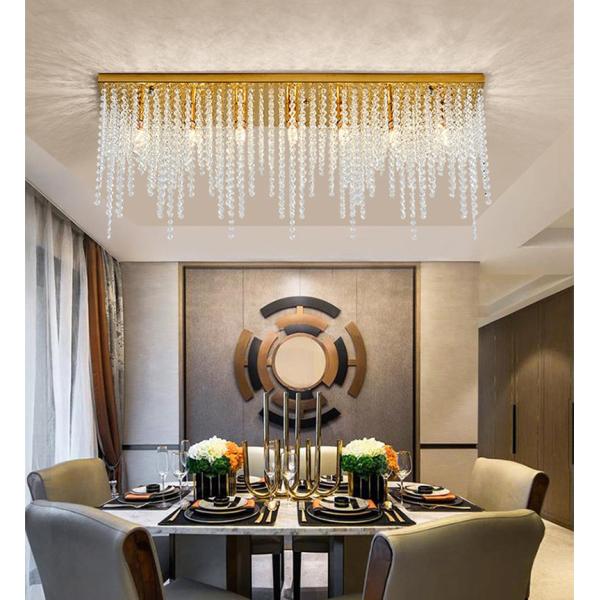 Nordic home decoration crystal chandelier restaurant extra large chandelier(WH-CA-106)