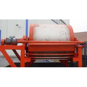 Belt Width 500-1400mm High Magnet Dry Drum Magnetic Separator for Gold Mine