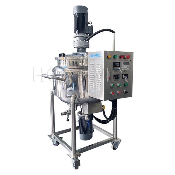Quality Shampoo Bath Soap Making Machine Emulsifier Liquid Soap Mixing Machine Small wholesale