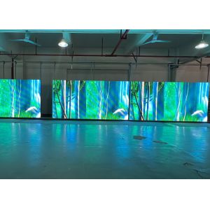 Fixed/Iron Box LED Poster Display, LED Video Display Panel Aluminum HD Stereo