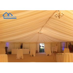 Custom Big Aluminum Alloy Party Wedding Tent With Lining And Curtain For Sale