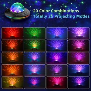 New UFO Ocean Wave Star Projector Light Laser All Star Projection Night Light
