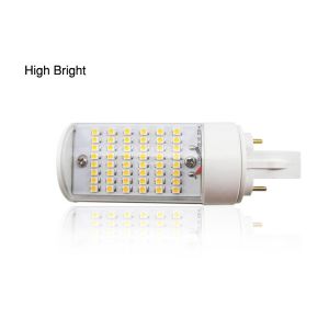 High Lumen IP20 3W 5000 - 10000K Cool White G24 LED PL Bulb Light For Architectu