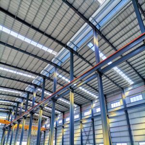 Customized Large Span Prefabricated Light Structure Building For Warehouse