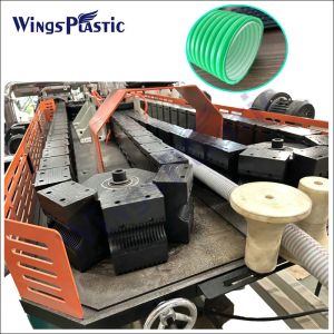 Hdpe Double Wall Corrugated Drainage Pipe Making Machine Extrusion Line