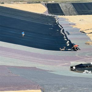 HDPE Geomembrane Waterproofing Liner / Pool Liner / Georid Road Construction