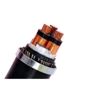 18 / 30kv Three Core Xlpe Insulated Power Cable Zr-pvc Medium Voltage
