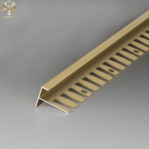 ODM 10mm Square Edge Tile Trim Panel Extrusions Stair Nosing