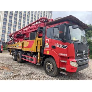 China 2021 Years Used Concrete Pump Truck with 2.6mm Vibrating Amplitude and 42.5m Vertical Reach on sale