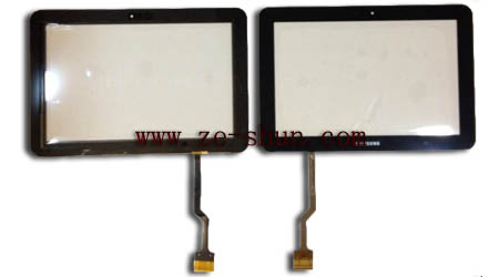 Samsung P7300 Galaxy Tab Replacement Touch Screens , Black Touchscreen