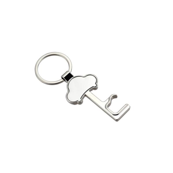 Quality Plated Metal Beer Bottle Opener With Custom Logo And Keychain wholesale