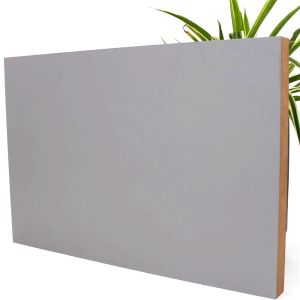 Anti-yellow 730kgs/Cbm Matte PET Laminated MDF Panels