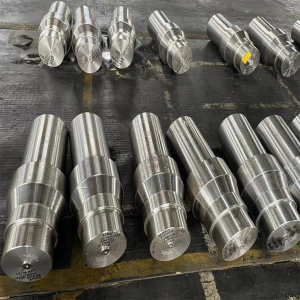 Quality 17NiCrMo6-4 Forged Shaft High Hardness Alloy Gear Shaft For Hydraulic Systems wholesale
