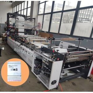 Fully automatic glassine paper bag making machine