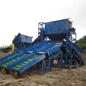 120kw-2000kw Total Generator Power LM-8 Trommel Land Gold and Diamond Mining