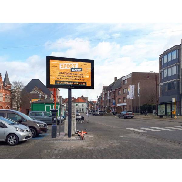 Quality AVOE 8000nits Waterproof LED Advertising Screen IP65 180W P10 wholesale