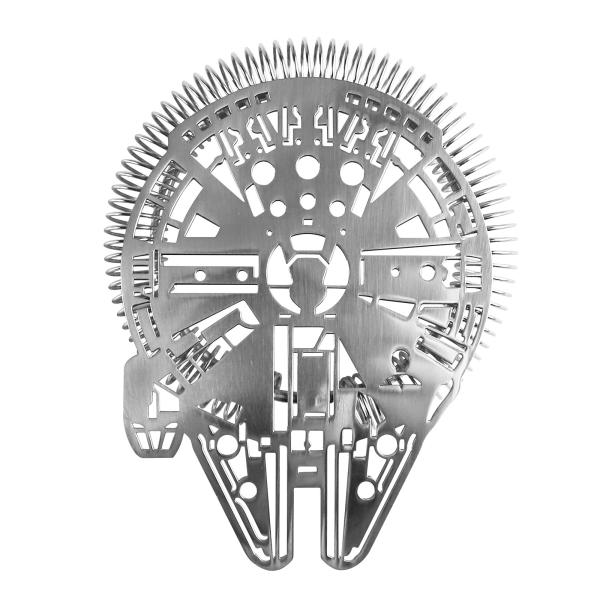 Quality Spaceship Design Stainless Steel Barware Bar Cocktail Strainer 8.5*11cm wholesale