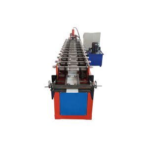 Easy Operate Roller Shutter Door Roll Forming Machine With Hydraulic Cutting