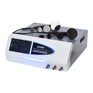China Ret Cet Rf Physiotherapy 448KHZ Tecar Corporal Radiofrequency Machine on sale