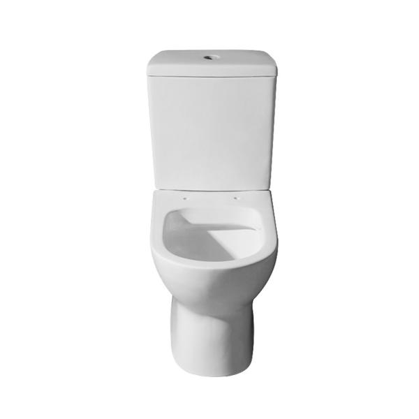 Quality 3L 6L Flowrate Two Piece Dual Flush Toilet White WC Bathroom Bidet wholesale