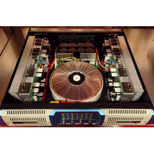 4-Channel Power Amplifier With Advanced Cooling And Protection Circuitry