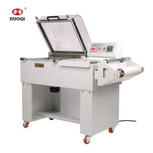 Electric Driven DUOQI FM5540 2 in 1 Shrinksealer for Pet Bottle Carton Box Books