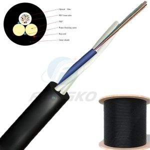 China Mini ASU GYFFY Adss Fiber Optic Cable Self Supporting 12 Cores Span 100m on sale