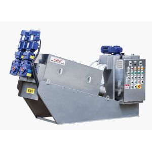25000LPH Multi Plate Screw Press Dewatering Machine Corrosion Resistant