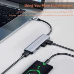 USB A/C Input USB 3.0 Type C Multiport Adapter Docking Station with SD/TF Card
