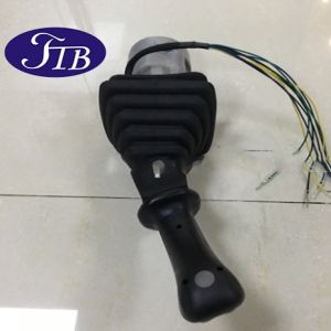 ISO9001 Excavator Hydraulic Parts Manipulation Handle Assy With 4 Buttons